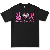 Black peace love cure Premium Tee - JahusDesignShop