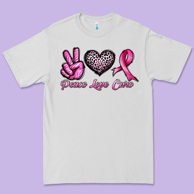 Peace Love Cure Premium Tee Designed By Jahusdesignshop