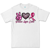 White peace love cure Premium Tee - JahusDesignShop