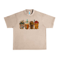 French Oak leopard and cowhide drink Urban Heavy Tee - RacoonDesign