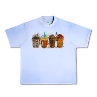 Grape Ice leopard and cowhide drink Urban Heavy Tee - RacoonDesign