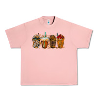 Salmon leopard and cowhide drink Urban Heavy Tee - RacoonDesign