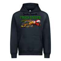 Santa's Favorite Truck Driver Urban Hoodie | Teevron