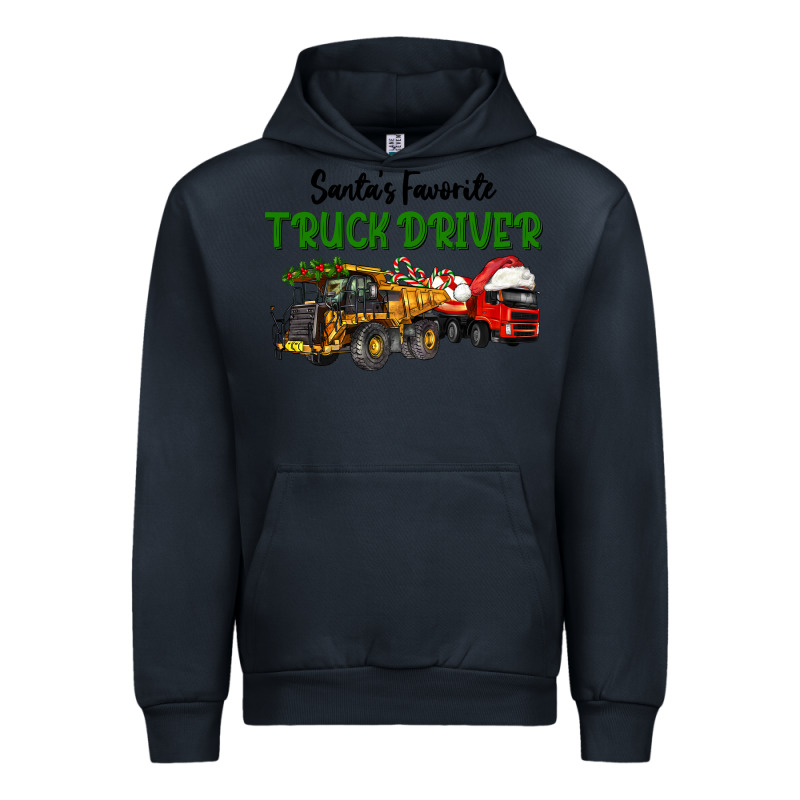 Santa's Favorite Truck Driver Urban Hoodie by LillyAllenDesigns | Teevron