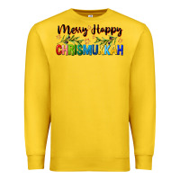 Lemon merry happy chrismukkah with olive branch Premium Sweatshirt - FaDigitalArtStudio