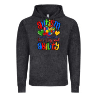 Vintage Black autism is not a disability it's a different abilit Vintage Hoodie - LillyAllenDesigns