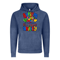 Vintage Denim autism is not a disability it's a different abilit Vintage Hoodie - LillyAllenDesigns