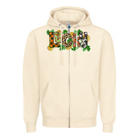 Sandshell Western lucky St. Patrick's Day Zipper Hoodie - CowGirlArtShop
