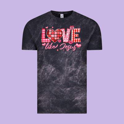 Love Like Jesus La Vintage Tee Designed By Lillyallendesigns