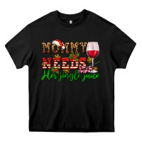 Black mommy needs her jingle juice Heavy Core Tee - AdoDesignShop