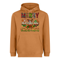 Meerkat merry christmas with cupcake bbs Heavyweight Hoodie - BundleAndBundleShop
