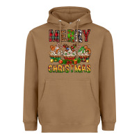 Toasted Coconut merry christmas with cupcake bbs Heavyweight Hoodie - BundleAndBundleShop