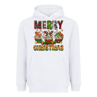 White merry christmas with cupcake bbs Heavyweight Hoodie - BundleAndBundleShop