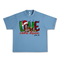 Pebble Blue love came dow christmas Urban Heavy Tee - RacoonDesign