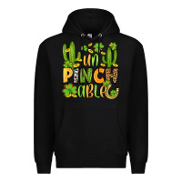 Black un pinch able  st. patrick's day Premium Hoodie - OliviaCreatesArt