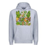 Heather Grey un pinch able  st. patrick's day Premium Hoodie - OliviaCreatesArt