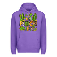 Purple un pinch able  st. patrick's day Premium Hoodie - OliviaCreatesArt