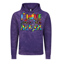 Cloud Purple i love someone with autism Vintage Hoodie - LillyAllenDesigns
