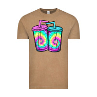 Vintage Coffee tie dye loaded tea Vintage Tee - JahusDesignShop