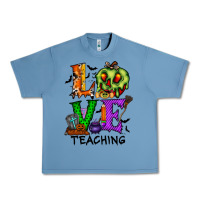 Pebble Blue love taching halloween Urban Heavy Tee - RacoonDesign
