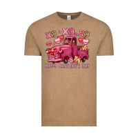 Vintage Coffee xo xo xo happy valentine's day truck Vintage Tee - LillyAllenDesigns