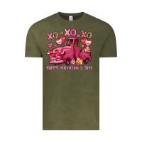 Vintage Olive xo xo xo happy valentine's day truck Vintage Tee - LillyAllenDesigns
