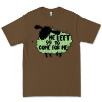 Cacao he left the 99 to come for me Premium Tee - MaliasSmallBusiness