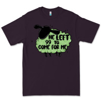 Plum he left the 99 to come for me Premium Tee - MaliasSmallBusiness