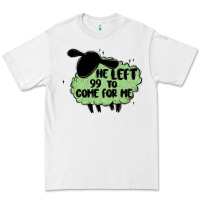 White he left the 99 to come for me Premium Tee - MaliasSmallBusiness