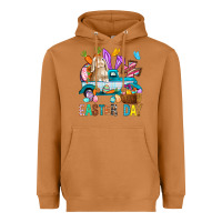 Meerkat Easter Day With Truck Heavyweight Hoodie - BundleAndBundleShop