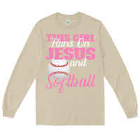 Mushroom This Girl Jesus And Softball Long Sleeve Tee - Bettercallsaul
