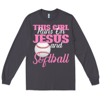 Smoke This Girl Jesus And Softball Long Sleeve Tee - Bettercallsaul