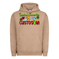Santa's Favorite Custodian Urban Hoodie | Teevron