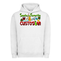 Pigment Lunar Rock Santa's Favorite Custodian Urban Hoodie - LillyAllenDesigns