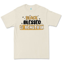Bone black blessed & beautiful Premium Tee - MaliasSmallBusiness