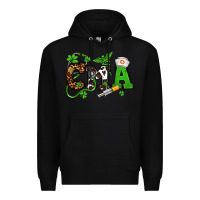 Black St. Patrick's Day CMA Premium Hoodie - OliviaCreatesArt