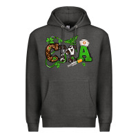 Charcoal Heather St. Patrick's Day CMA Premium Hoodie - OliviaCreatesArt