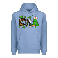 Colony Blue St. Patrick's Day CMA Premium Hoodie - OliviaCreatesArt