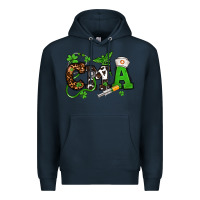 Navy St. Patrick's Day CMA Premium Hoodie - OliviaCreatesArt