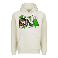 Oatmeal Heather St. Patrick's Day CMA Premium Hoodie - OliviaCreatesArt