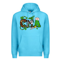 Ocean Blue St. Patrick's Day CMA Premium Hoodie - OliviaCreatesArt