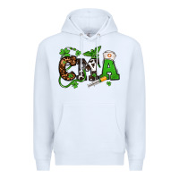 White St. Patrick's Day CMA Premium Hoodie - OliviaCreatesArt