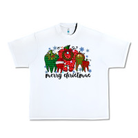 White merry christmas tooth Urban Heavy Tee - RacoonDesign