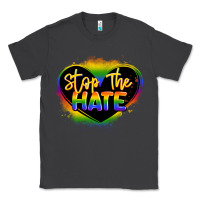 Smoke stop the hate pride lgbtq heart Classic Tee - LillyAllenDesigns