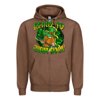 Chestnut Ready to sham rock St. Patrick's Day Zipper Hoodie - CowGirlArtShop