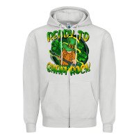Dove Grey Ready to sham rock St. Patrick's Day Zipper Hoodie - CowGirlArtShop