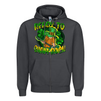 Smoke Ready to sham rock St. Patrick's Day Zipper Hoodie - CowGirlArtShop
