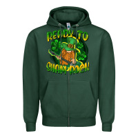 Sports Green Ready to sham rock St. Patrick's Day Zipper Hoodie - CowGirlArtShop