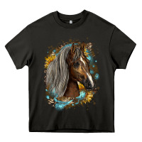 Asphalt western tennessee horse Heavy Core Tee - LillyAllenDesigns