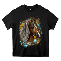 Black western tennessee horse Heavy Core Tee - LillyAllenDesigns
